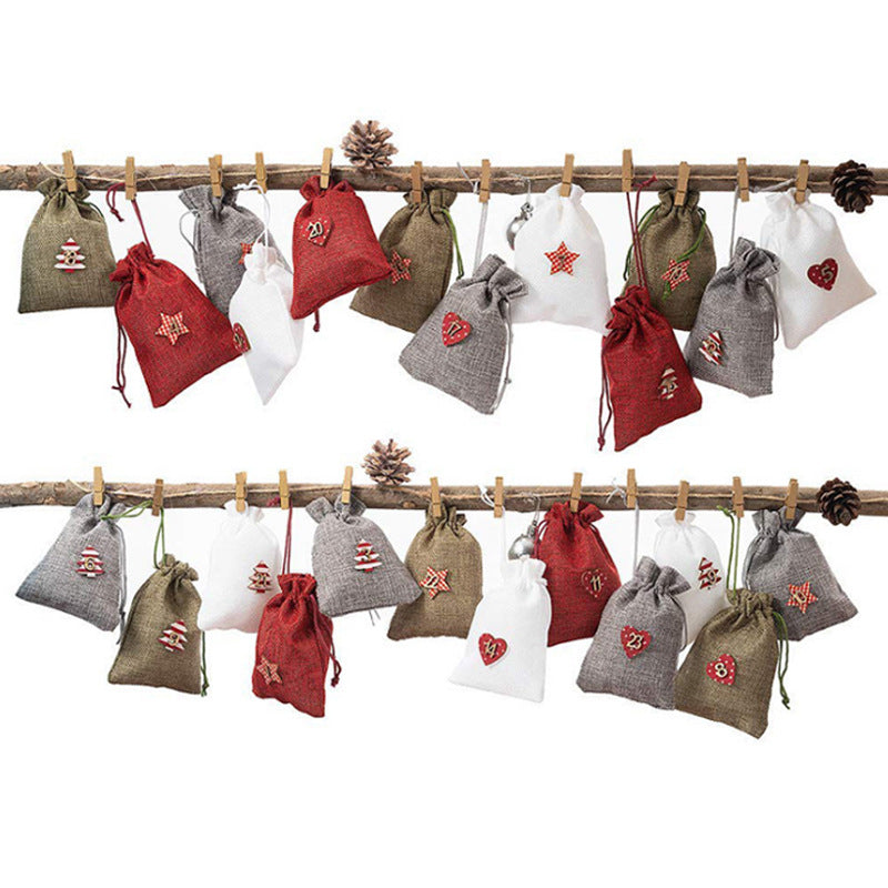 Advent Hanging Sacks