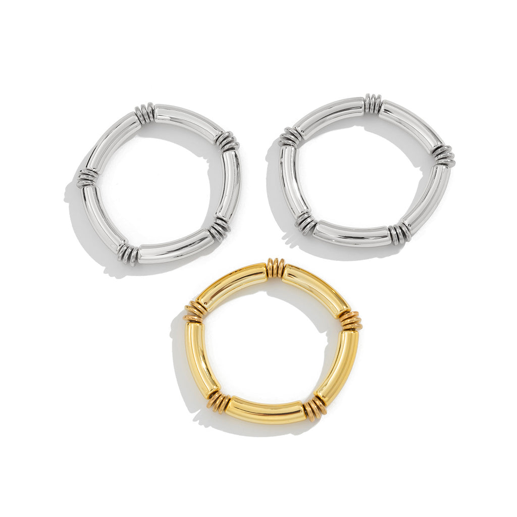 Bent Tube Bracelet
