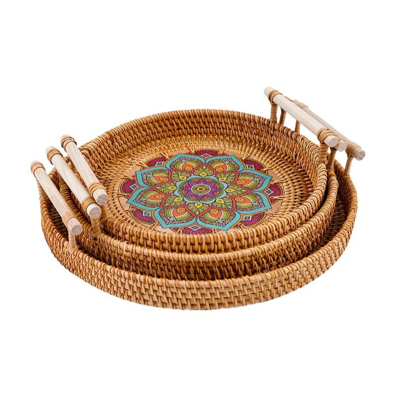 Rattan Tray