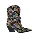 Gemstone Embellished Cowboy Boots