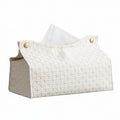 Leather Look Tissue Box