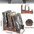 Wooden Record Rack