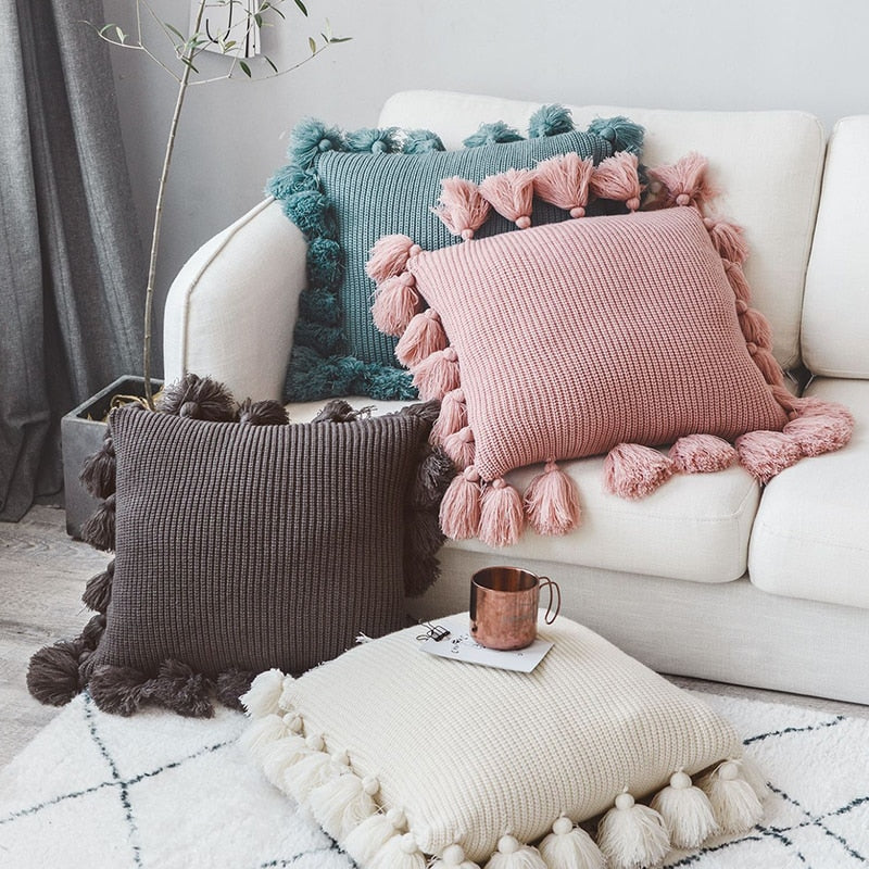 Fringe Side Pillow