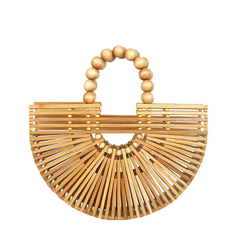 Handwoven Bamboo Joint Bag