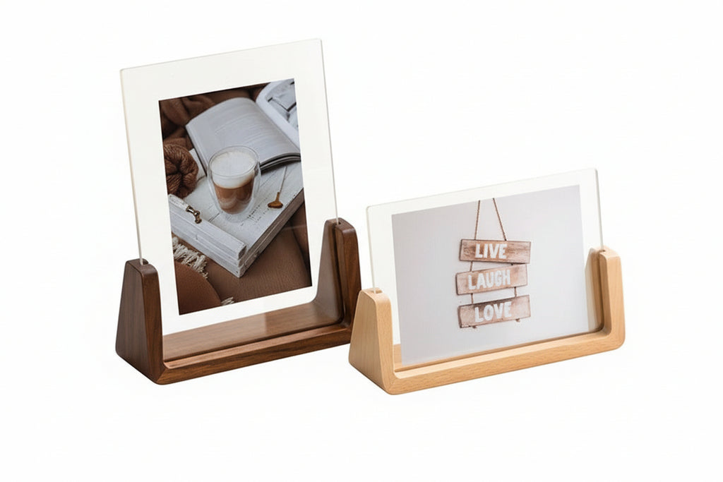 Acrylic Solid Wood Photo Frame
