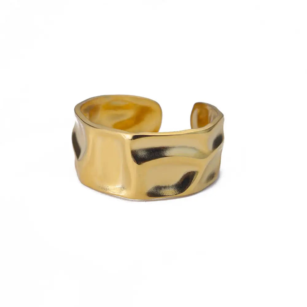 Irregular Geometric Open Ring