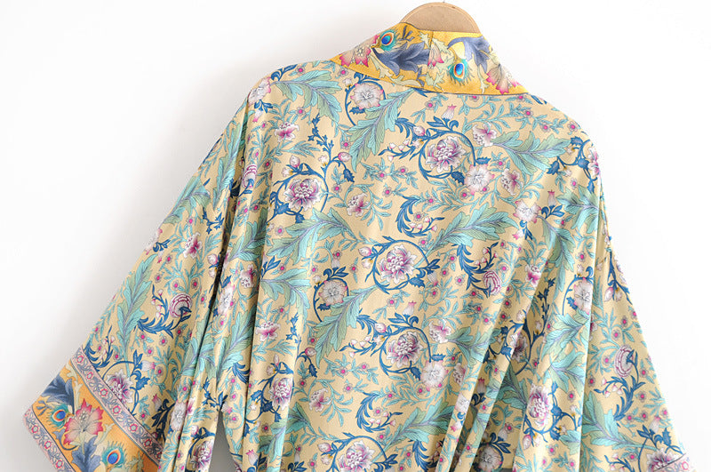 Women Print Kimono