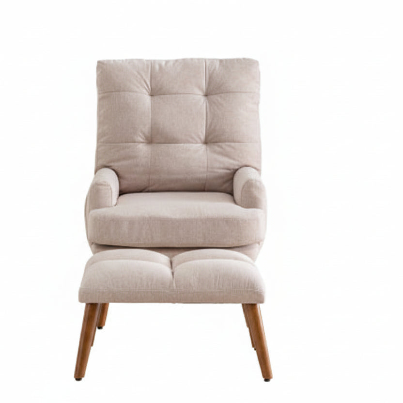 Lounge Chair With Footrest