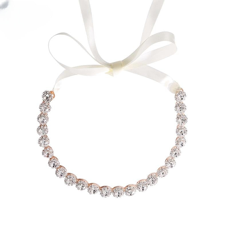 Rhinestone Sunflower Hair Band