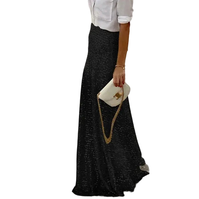 Sequin Maxi Skirt