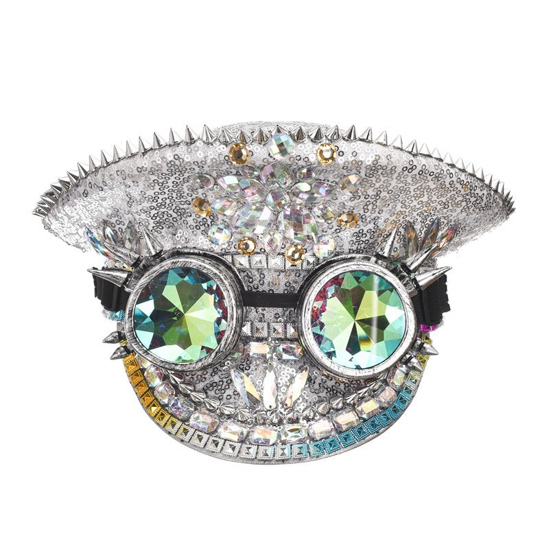 Diamond Inlaid Big Cap