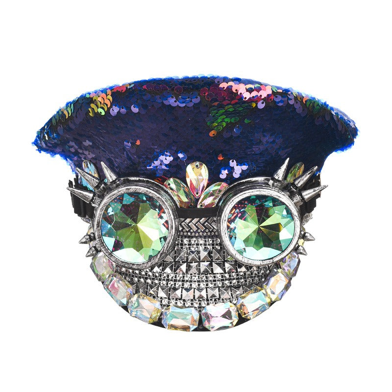 Diamond Inlaid Big Cap