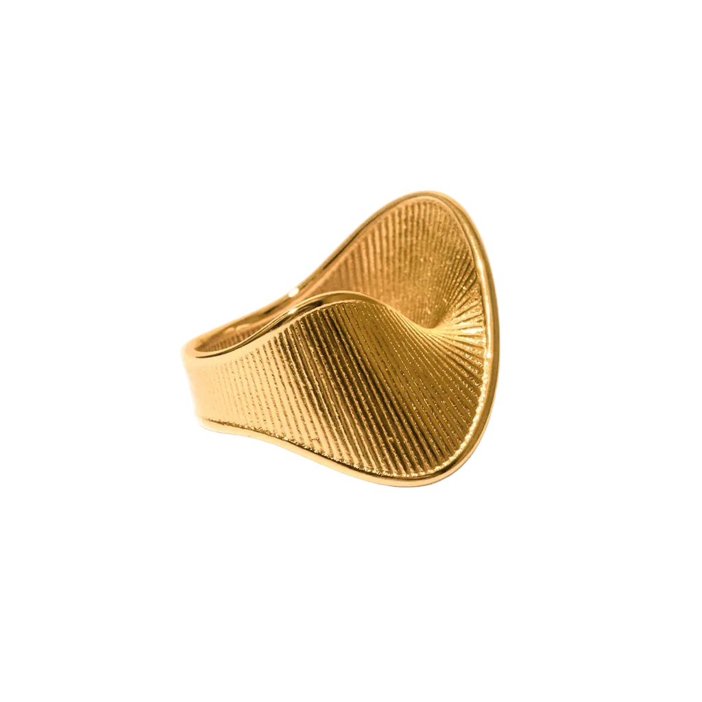 Gold Twist Ring