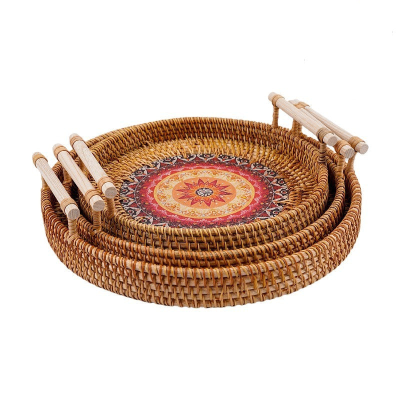 Rattan Tray