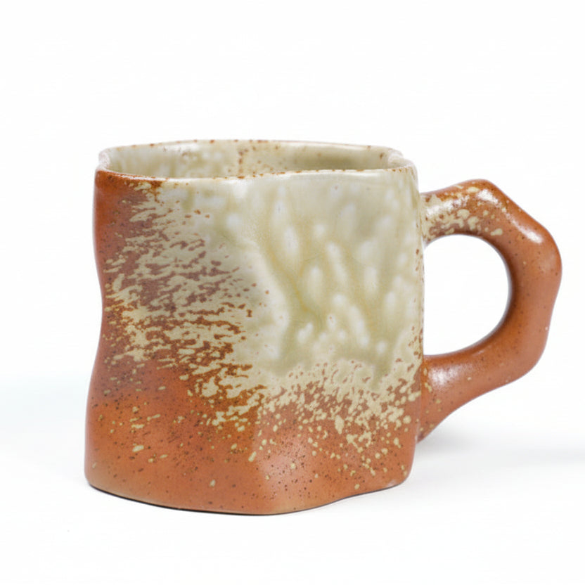 Rough Pottery Coffee Cup