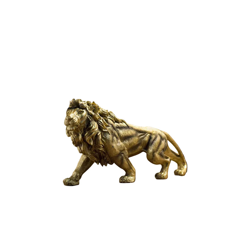 Lion Resin Craft Ornament TV