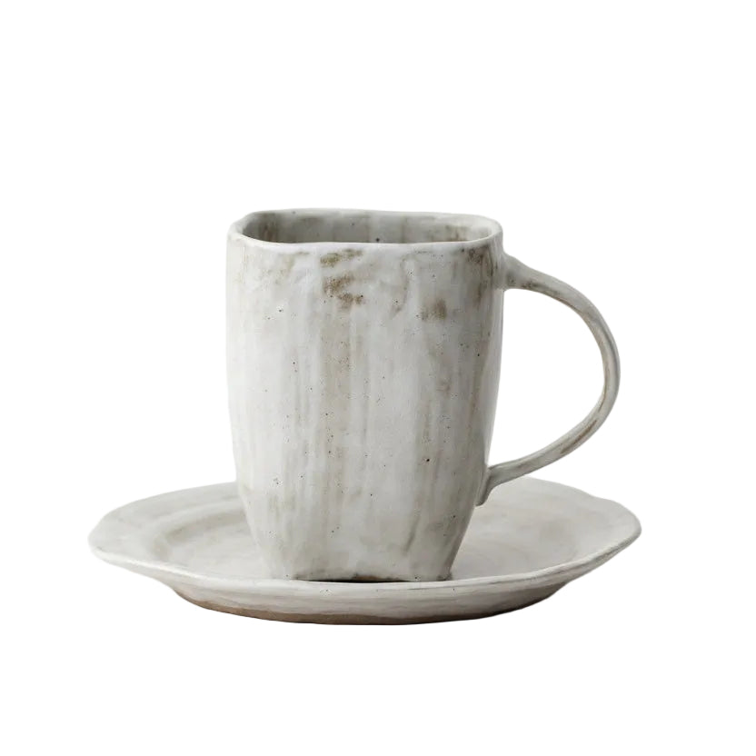 Handmade Rock Pottery Mug