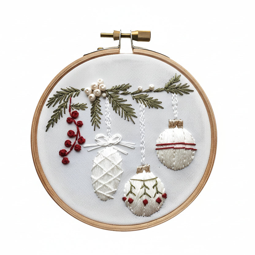 Christmas Embroidery KIT