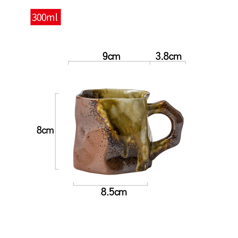 Rough Pottery Coffee Cup