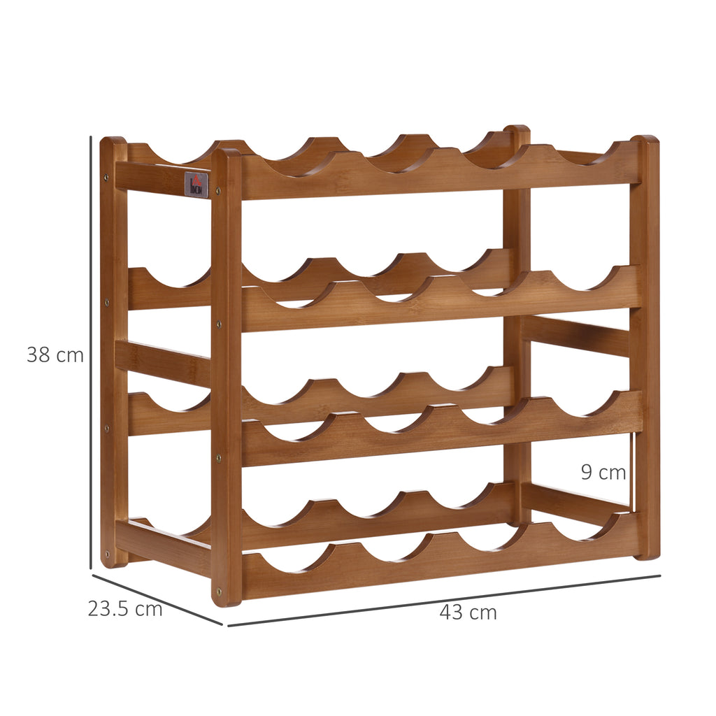 Bamboo Wine Rack