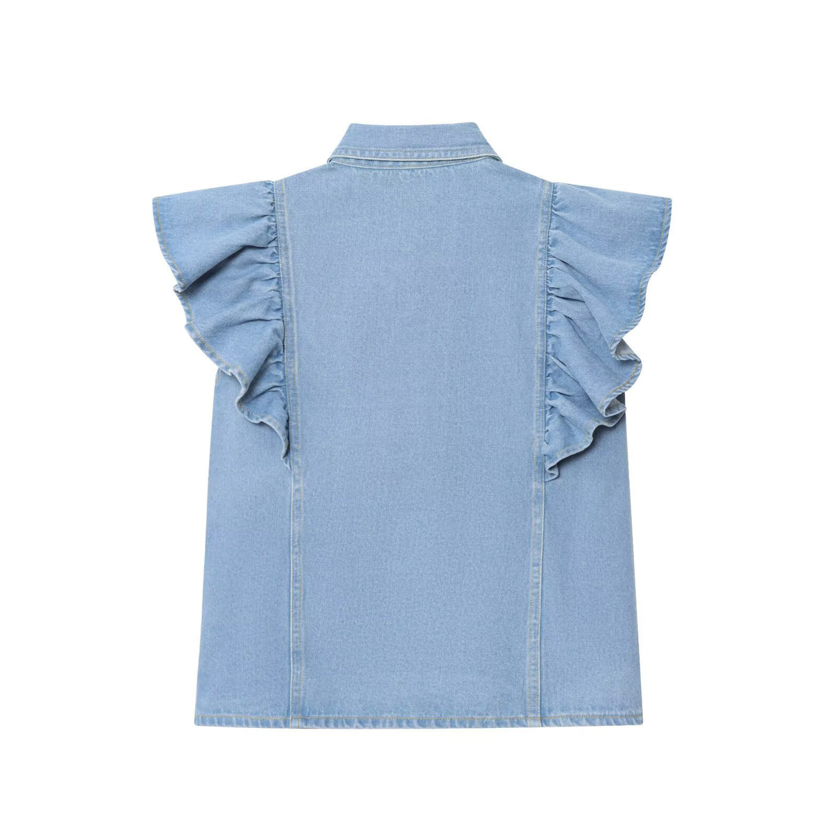 Stacked Denim Shirt