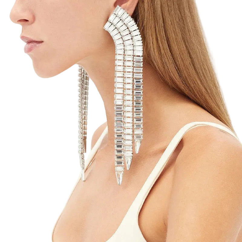 Long Statement Earrings
