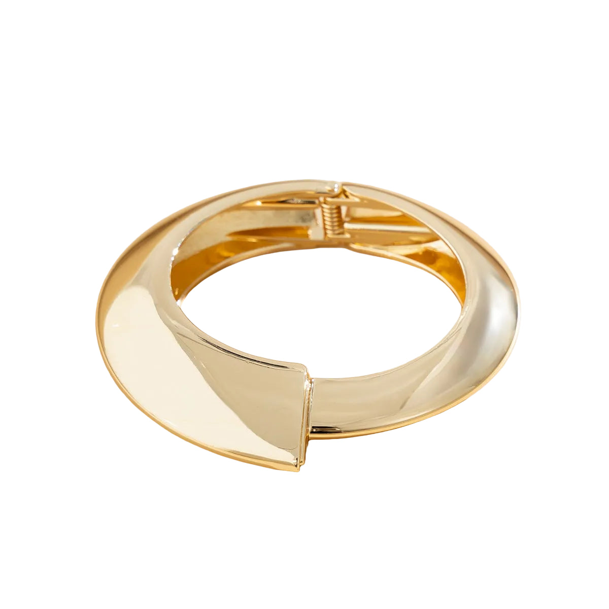 Wide Edged Minimalist Bracelet