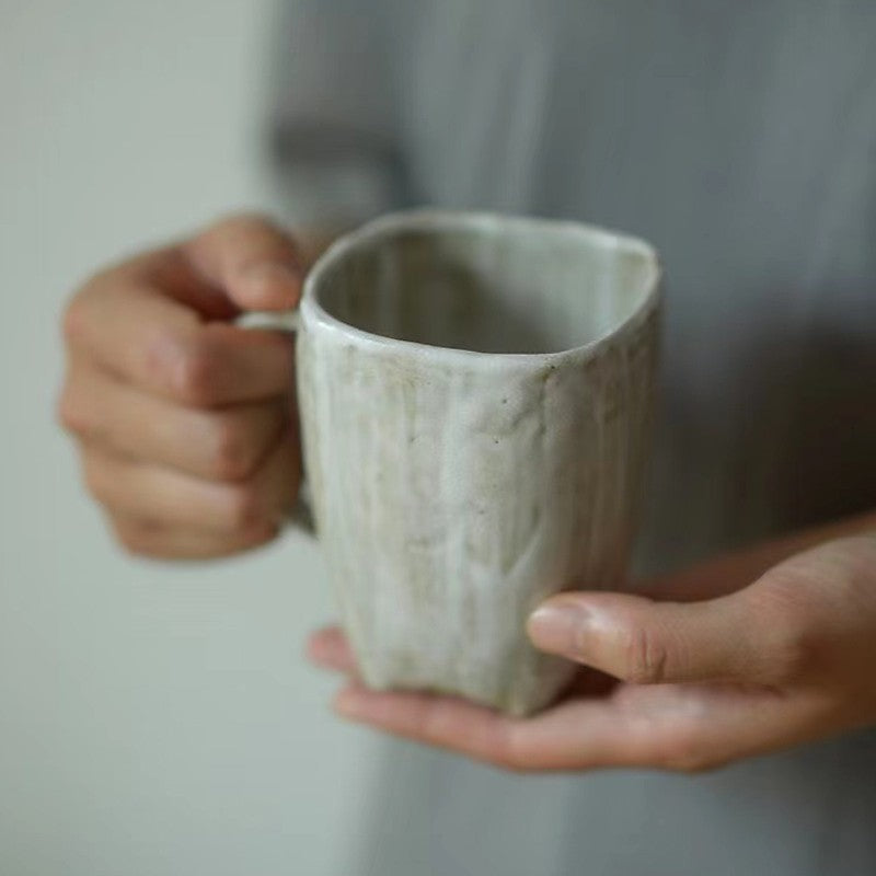 Handmade Rock Pottery Mug