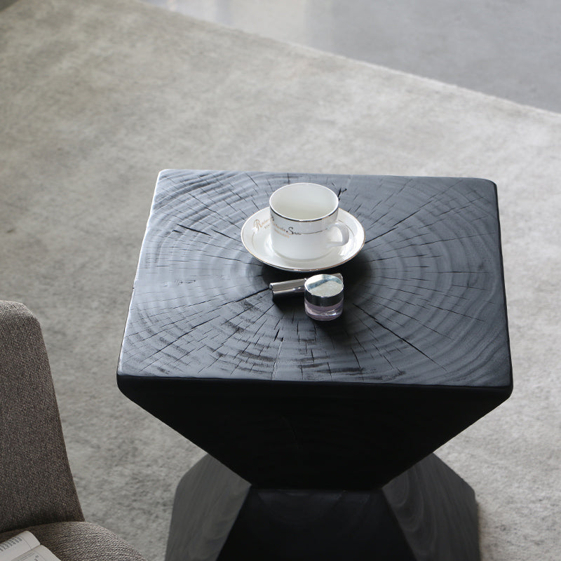 Log Side Table