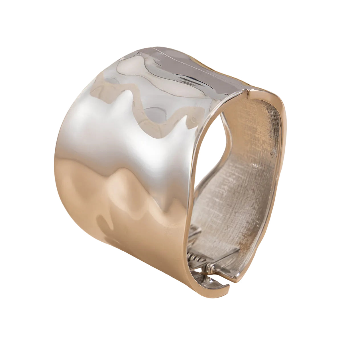 Curved Smooth Surface, Spring Bracelet Irregular