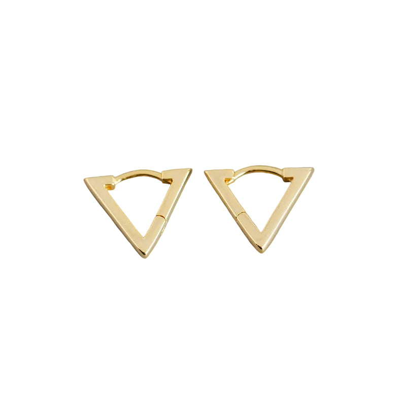 Triangle s925 sterling silver earrings