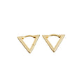 Triangle s925 sterling silver earrings