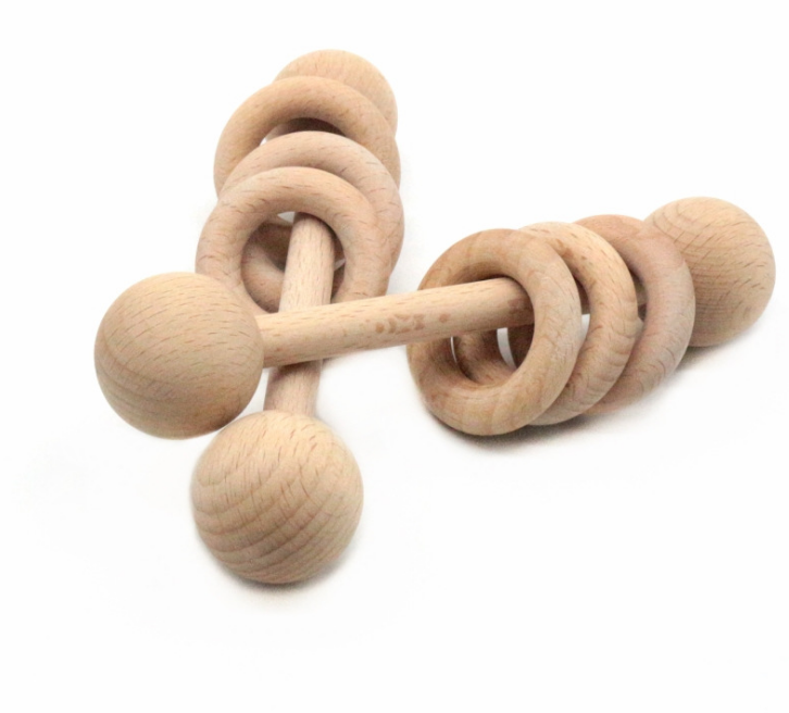 Baby Teething Wooden Ring