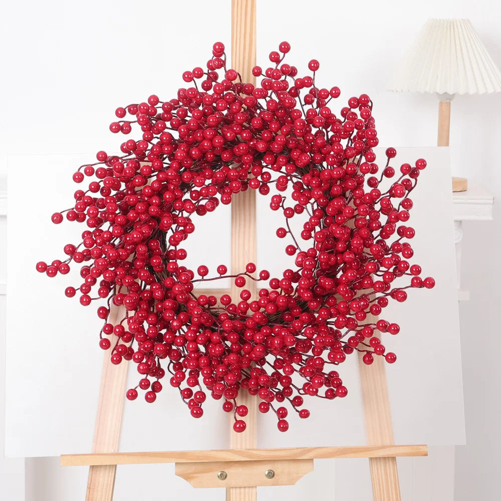 Festival decoration flower wreath simulation vine circle