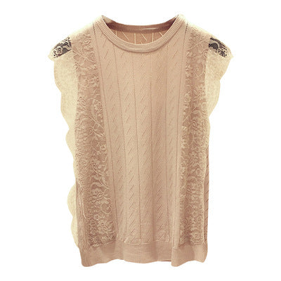 Lace Knitted Vest