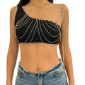 Single Shoulder Body Chain