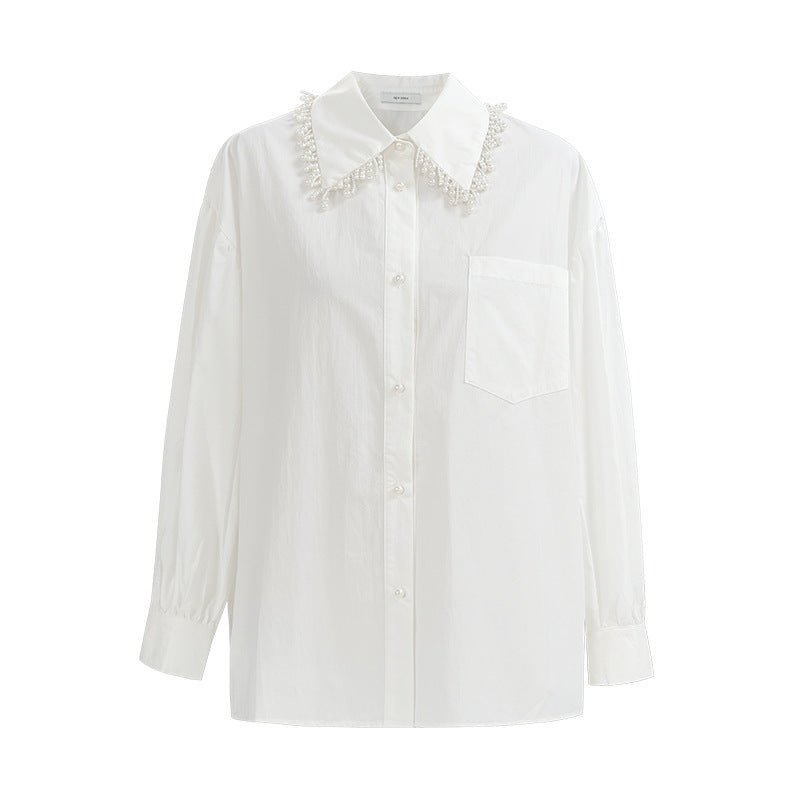 Pearl Collar Shirt
