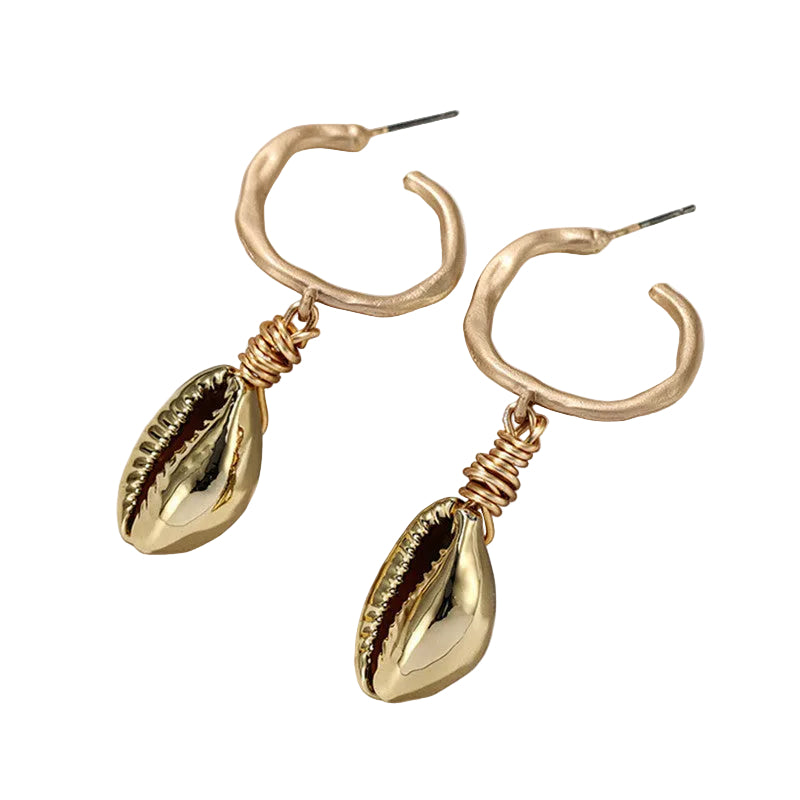 Shell Drop Earrings