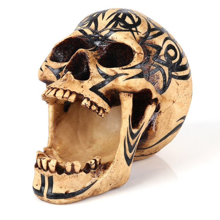 Skeleton Skull Ornament