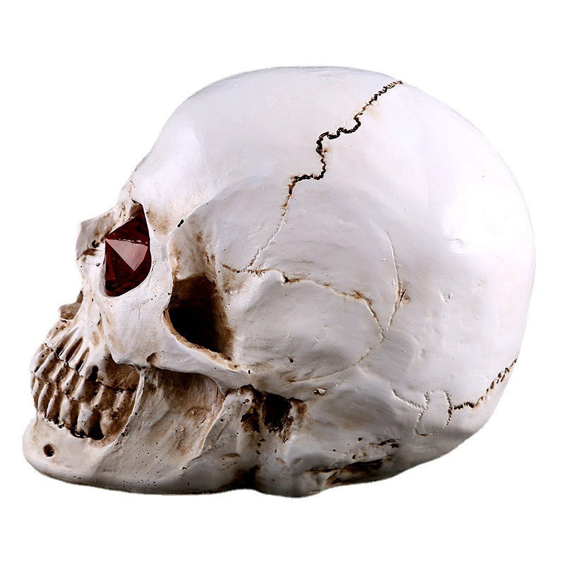 Skeleton Red Diamond Ornament