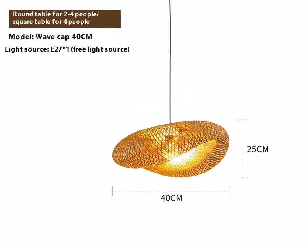 Bamboo Hanging Lamp