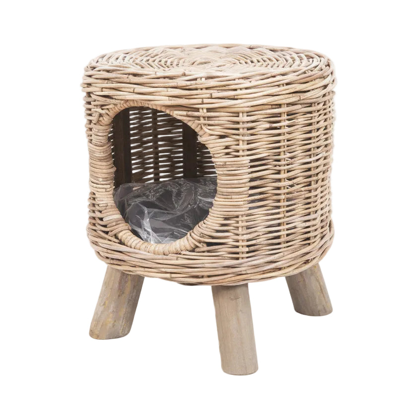 Rattan Cat Bed