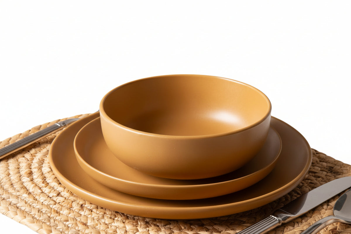 Stoneware Dinnerware Sets 12-Piece
