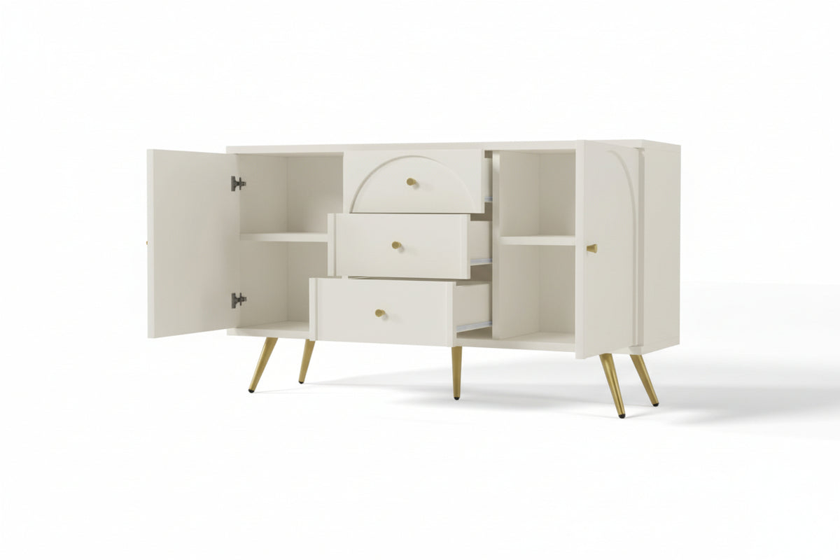 White Arch Sideboard