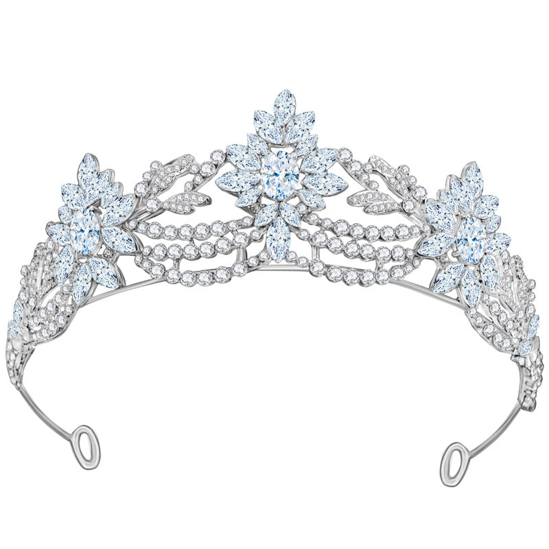 Zirconia Bridal Wedding Crown