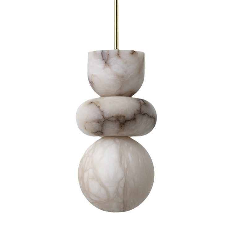 Natural Marble Bedroom Bedside Small Droplight