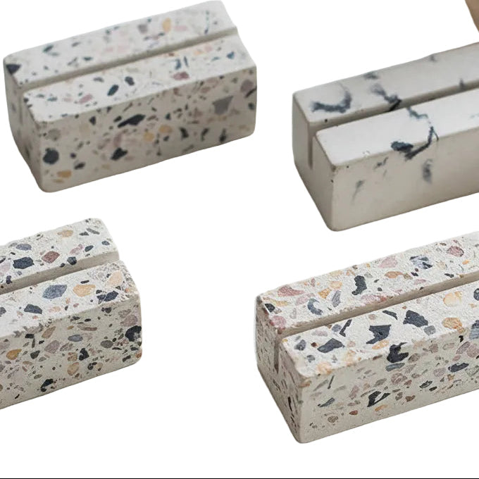Terrazzo Postcard Holder