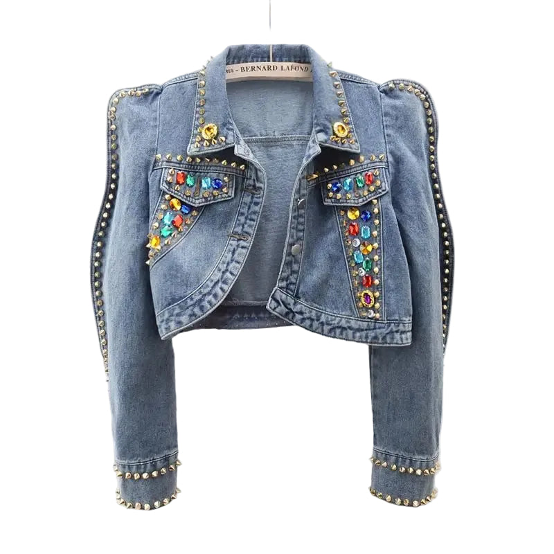 Gemstone Denim Jacket