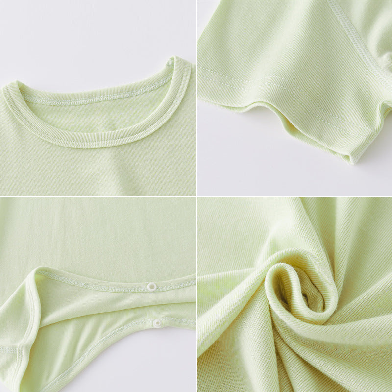 Baby Short Sleeve Thin Bodysuit