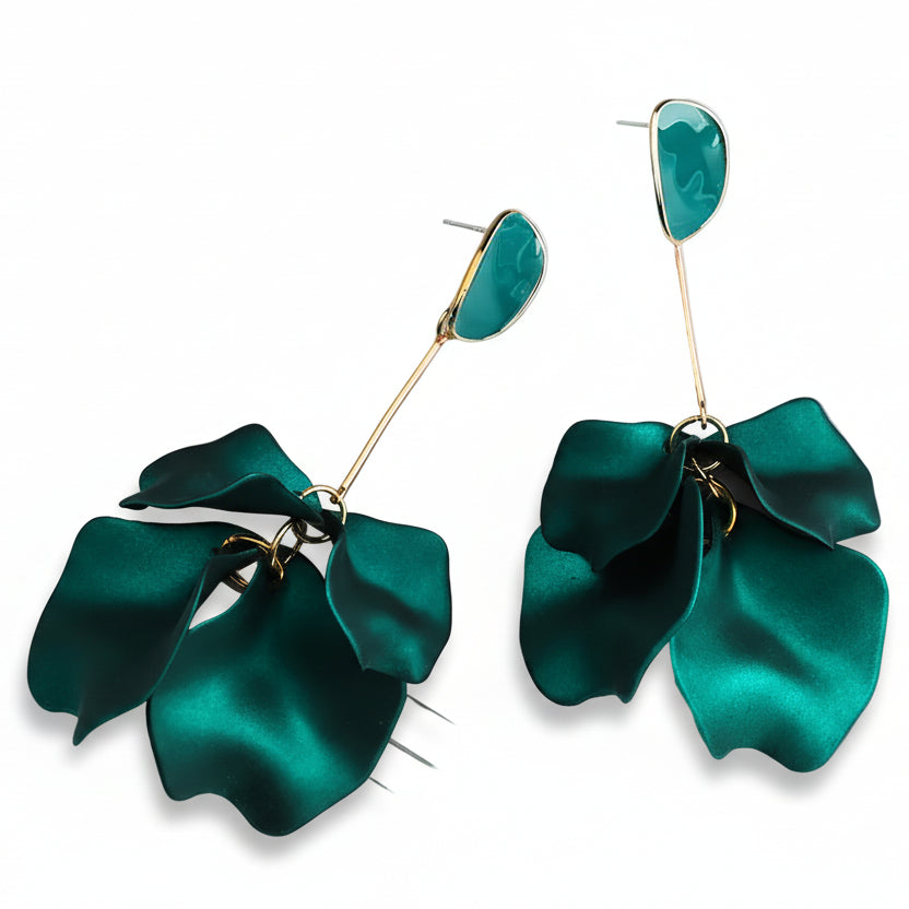 Flower Drop Earring